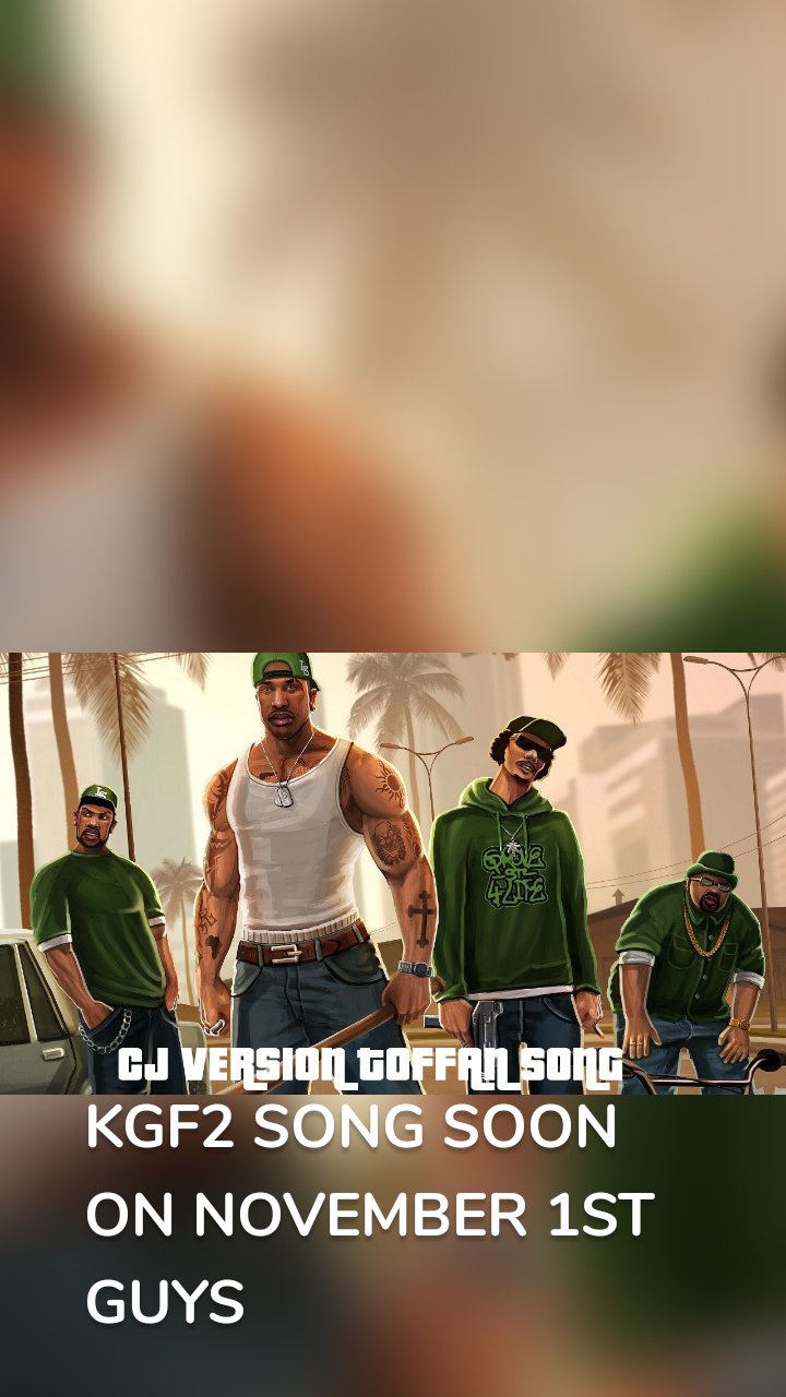 KGF2 SONG SOON ON NOVEMBER 1ST GUYS